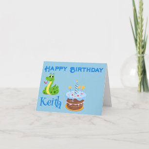 SCHATTIGEE SNAKE HAPPY BIRTHDAY KAART