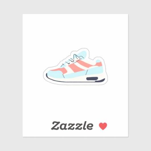 Schattigee sneaker sticker (Vel)
