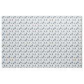 Schattigee sneeuwman en besneeuwde bomen stof (Yard (91,4 cm))