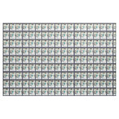 Schattigee Sneeuwman in het Winterpatroon van de K Stof (Yard (91,4 cm))