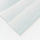 Schattigee sneeuwman op Noordpool met noorderlicht Fleece Deken (Hoek)