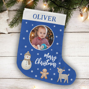 Schattigee Sneeuwman Rendier Gingerbread Sneeuwvlo Grote Kerstsok