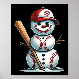 Schattigee Sneeuwman Verkopen T Pet Kerstmis Verko Poster