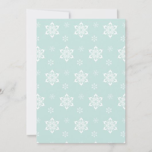 Schattigee Sneeuwman Winter Onederland Verjaardag Kaart (Achterkant)