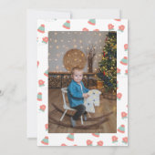 Schattigee Sneeuwman Winter Onederland Verjaardags Kaart (Achterkant)