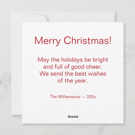 Schattigee  sneeuwpop kerst Kaart (Achterkant)