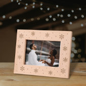 Schattigee sneeuwvlokken Winter Wonderland Gegraveerde Lijstjes