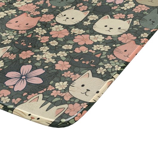 Schattigee snijplank voor katten (Hoek)