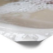 Schattigee Soapy Wet Puppy Bath Poster Wall Art (Hoek)