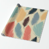 Schattigee Sophisticated Premium Monogram Kids Ver Cadeaupapier (Uitgerold)