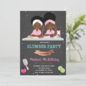 Schattigee spa Afrikaanse kinderen verjaardagsuitn Feestdagenkaart (Staand voorkant)