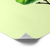 Schattigee spaghetti huis pasta poster (Hoek)