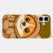 Schattigee Sparkling Eyes Corgi – schattigeDog Pho Case-Mate iPhone Case (Achterkant (horizontaal))