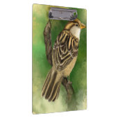 Schattigee Sparrow Clipboard Spring Bird Klembord (Rechts)