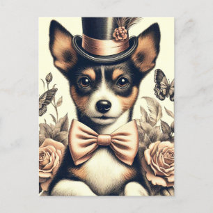Schattigee Speelgoed Fox Terrier Briefkaart
