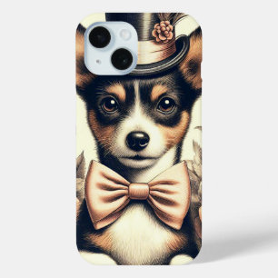 Schattigee  Speelgoed Fox Terrier iPhone 15 Case