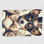 Schattigee  Speelgoed Fox Terrier Golfhanddoek (Horizontaal)