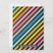 Schattigee Speelgoed trein voorschool Afstuderen u Kaart (Achterkant)