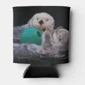 Schattigee speelse Zeeen otters Blikjeskoeler (Voorkant)