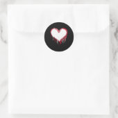 Schattigee Speldag Verkoop Softll Heart Funny Spor Ronde Sticker (Tas)