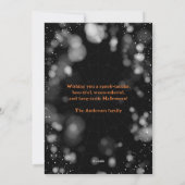 Schattigee Spider Cobweb Happy Halloween Kaart (Achterkant)