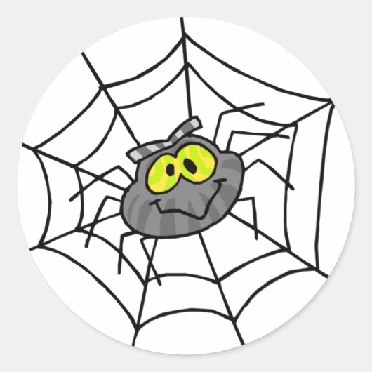 Schattigee Spider stickers (Voorkant)