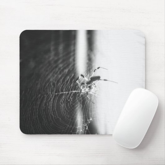 Schattigee spin Tangled Weave | Spider Lover Gift Muismat (Met muis)