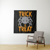 Schattigee spin - Trick or treat- Halloween Wandkleed (In situ)