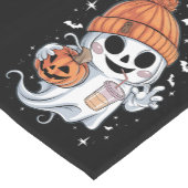 Schattigee Spook Drink Koffie Halloween Iced Coffe Korte Tafelloper (Hoek)