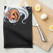 Schattigee Spook Drink Koffie Halloween Iced Coffe Theedoek (Quarter Fold)