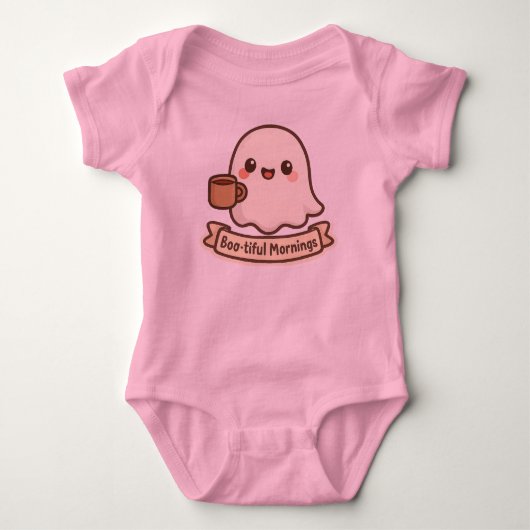 "Schattigee spook gezegde boo-tiful morning Romper (Voorkant)