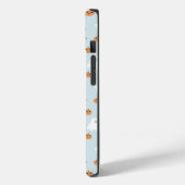 Schattigee Spook & Pompoen Blauw Halloween Patroon Case-Mate iPhone Case (Achterkant / Links)