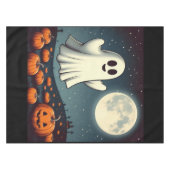 Schattigee, spook & pompoen Halloween kunst Tafelkleed (Voorkant (Horizontaal))