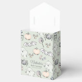 Schattigee spook, vleermuis & spin Halloween Bedankdoosjes (Geopend)