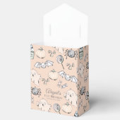 Schattigee spook, vleermuis & spin Halloween Bedankdoosjes (Geopend)