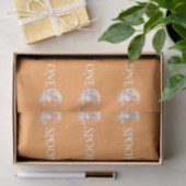 Schattigee spookachtige eerste verjaardag Hallowee Tissuepapier (Geschenk)