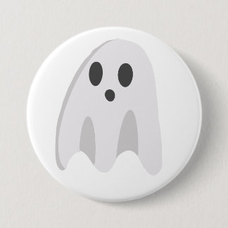 Schattigee spookknop ronde button 7,6 cm