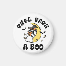 Schattigee spooklezing Once Upon a Boo Magneet