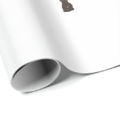 Schattigee Spookpaarden Halloween Trick or treat Cadeaupapier (Rol Hoek)