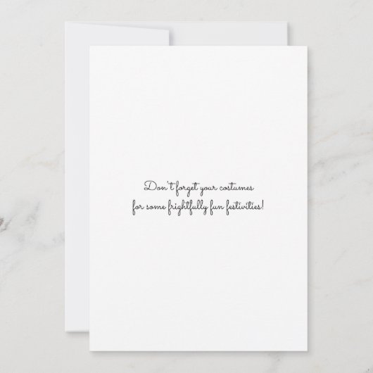 Schattigee spookpompoenen Halloween 2e Verjaardag Kaart (Achterkant)