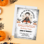Schattigee Spooktacular Kinder Halloween Jongen Ve Kaart