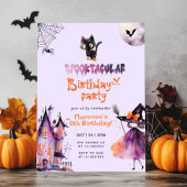 Schattigee Spooktacular verjaardagsfeestje Hallowe Kaart