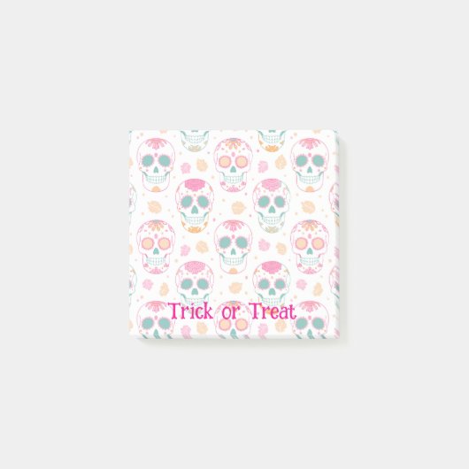 Schattigee spookvleermuis post-it® notes (Voorkant)