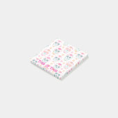 Schattigee spookvleermuis post-it® notes (Schuin)