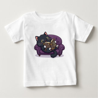 Schattigee Spooky Black Cat en Spellbook Storytime
