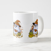 Schattigee Spooky Drink Coffee Specialty Mok (Voorkant rechts)