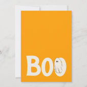 Schattigee Spooky Ghost Halloween Tiener Verjaarda Kaart (Achterkant)