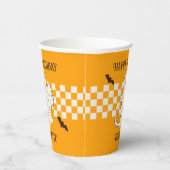 Schattigee Spooky Ghost Halloween Tiener Verjaarda Papieren Bekers (Rechts)