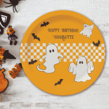 Schattigee Spooky Ghost Halloween Tiener Verjaarda