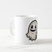 Schattigee Spooky Ghost Koffiemok (Voorkant links)
